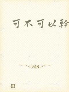 可不可以干湿你