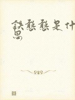 铁憨憨是什么意思