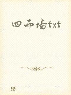 四面墙txt