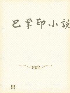 巴掌印小说