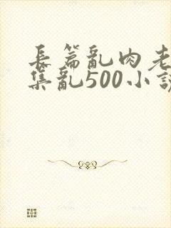 长篇乱肉老师合集乱500小说