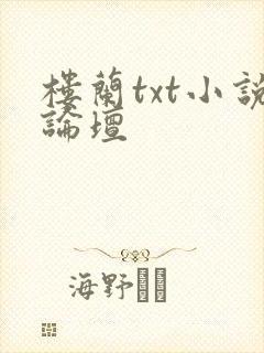 楼兰txt小说论坛