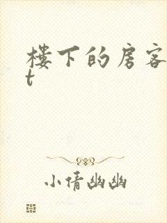 楼下的房客txt