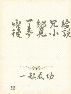 吃了继兄给的药后梦见小说封面