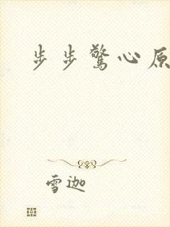 步步惊心原著