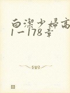 白洁少妇高义第1一178章