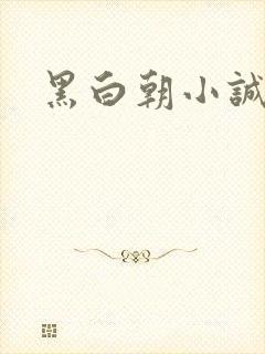 黑白朝小诚