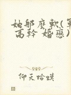 她那么软(军婚 高干 婚恋)完结封面