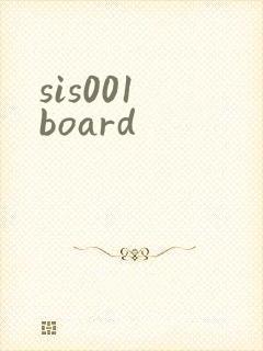 sis001 board