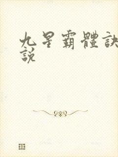 九星霸体诀 小说