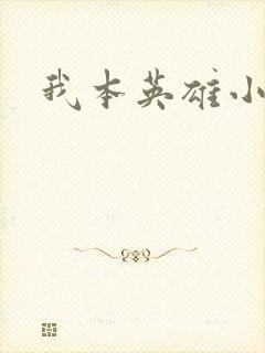 我本英雄小说