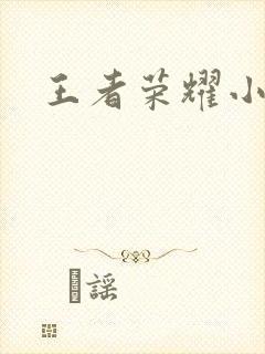 王者荣耀小说封面