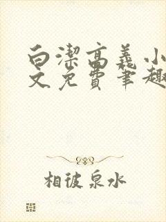 白洁高义小说全文免费笔趣阁在线阅读