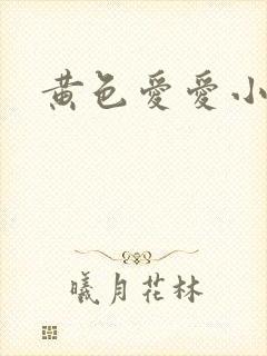 黄色爱爱小说