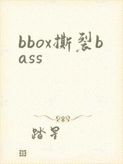 bbox撕裂bass