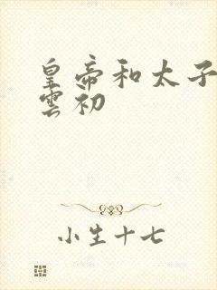皇帝和太子妃h云初