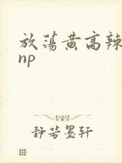 放荡黄高辣h文np