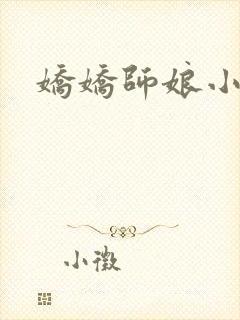 娇娇师娘小说封面