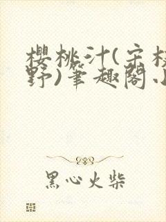 樱桃汁(宋枝江野)笔趣阁小说