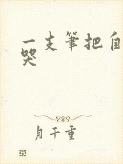 一支笔把自己做哭