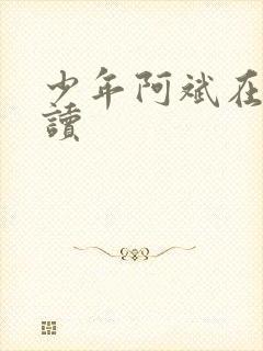 少年阿斌在线阅读