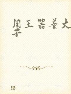 用玉器养大的皇子