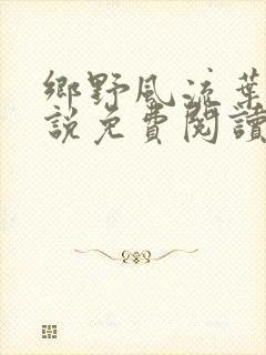 乡野风流叶凡小说免费阅读