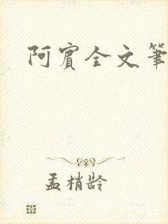 阿宾全文笔趣阁