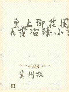 皇上御花园hlh霍冶臻小说