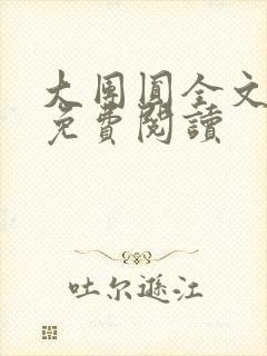 大团圆全文完整免费阅读