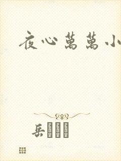 夜心万万小说