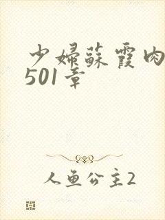 少妇苏霞肉欲第501章