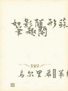 如影随形苏玛丽 笔趣阁