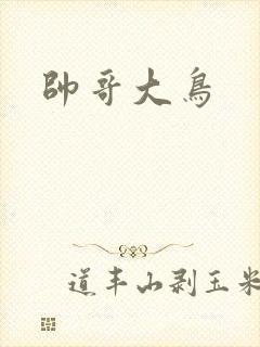 帅哥大鸟
