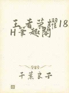 王者荣耀18rH笔趣阁