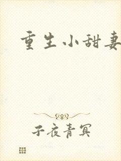 重生小甜妻