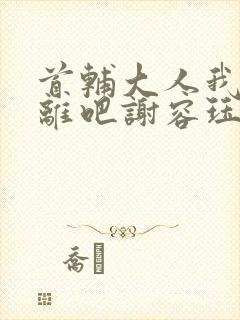 首辅大人我们和离吧谢容珏