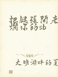 把腿张开老子臊烂你的sb