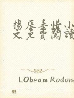 杨辰秦惜小说全文免费阅读完整版