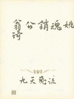 翁公销魂姚瑶琦琦