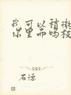 我可以稍微放进你里面吗校园版