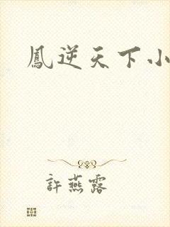 凤逆天下小说