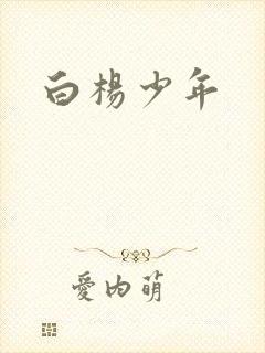 白杨少年