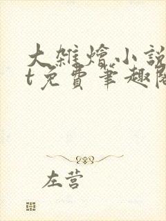 大杂烩小说txt免费笔趣阁