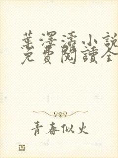 叶泽涛小说全文免费阅读全文