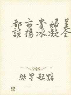 都市贵妇美腿小说杨冰凝全文阅读