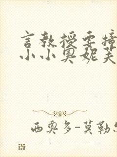 言教授要撞坏了小小奥妮芙原文