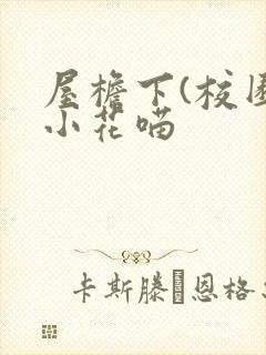 屋檐下(校园)小花喵