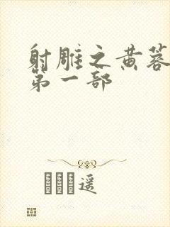 射雕之黄蓉新传第一部