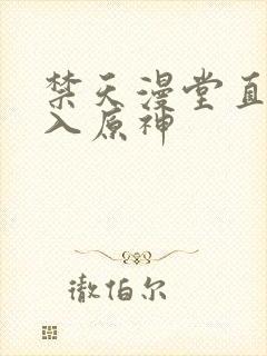 禁天漫堂直接进入原神